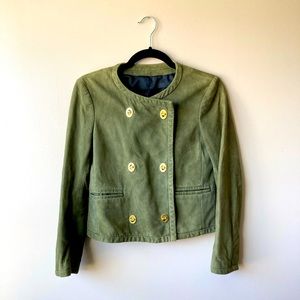 Gorg Coach suede jacket in size xs